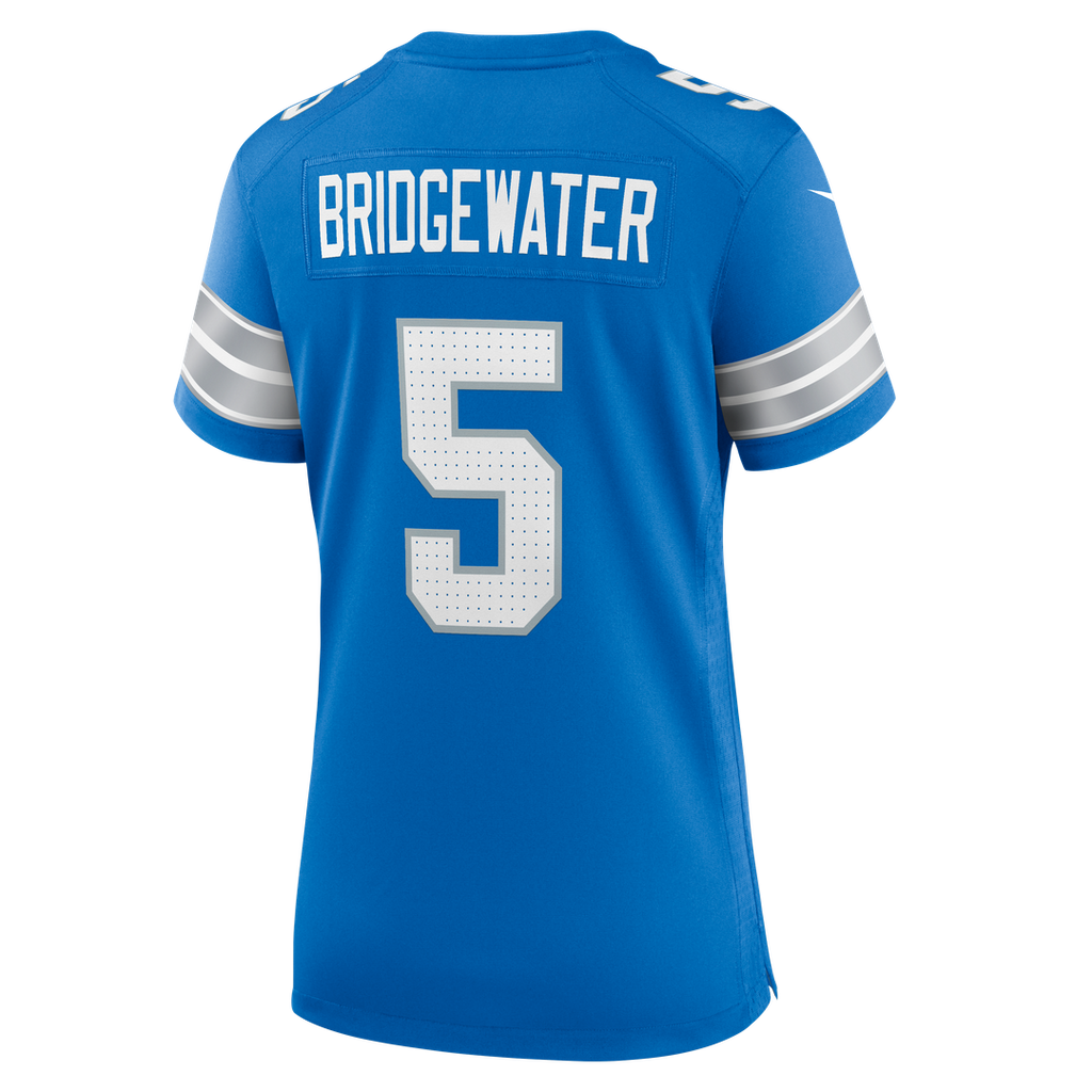 Teddy Bridgewater Detroit Lions Nike Women's Team Game Jersey - Blue