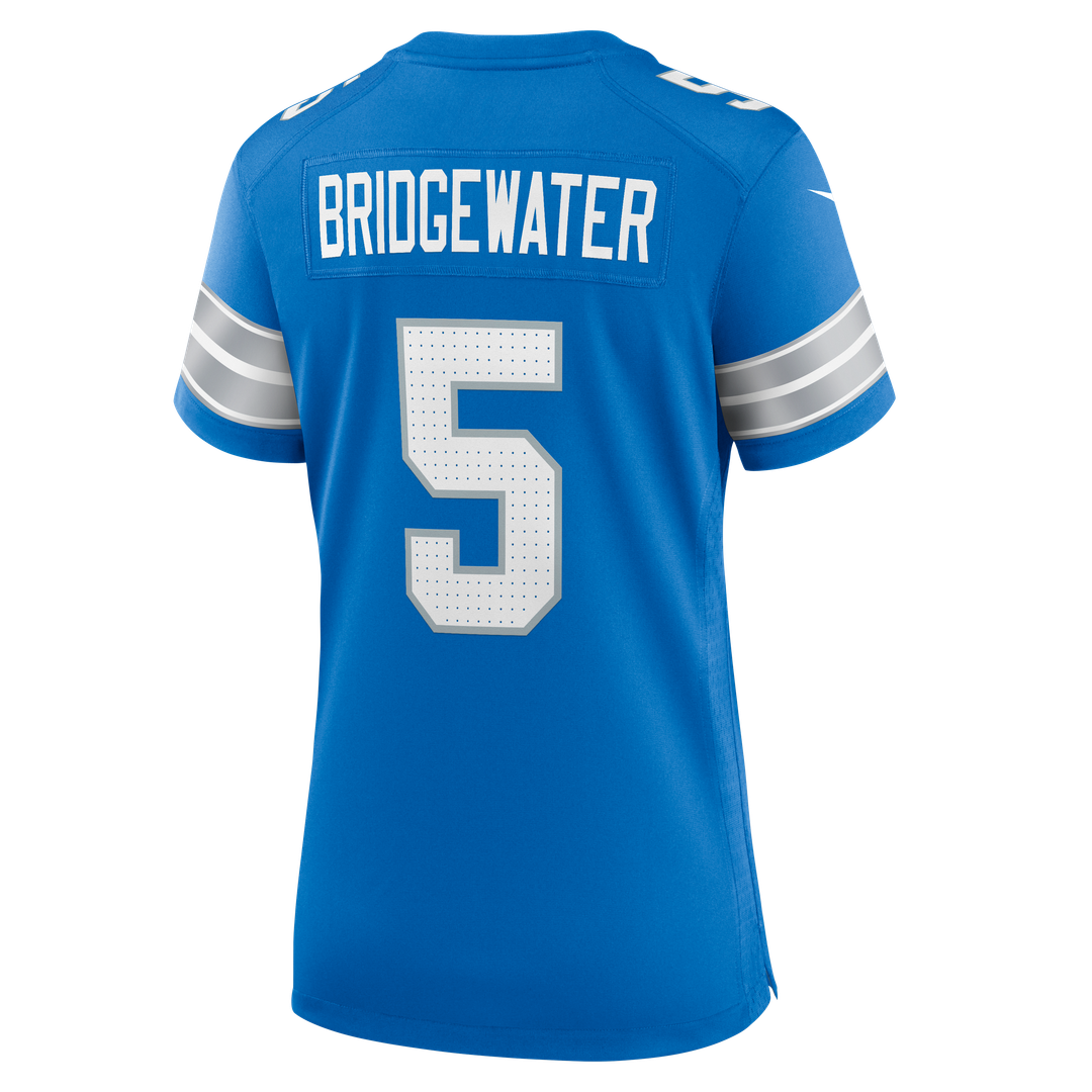 Teddy Bridgewater Detroit Lions Nike Women's Team Game Jersey - Blue