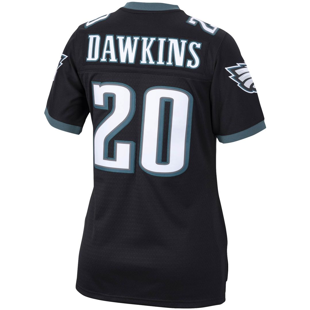 Brian Dawkins Philadelphia Eagles Mitchell & Ness Women's Legacy Replica Team Official Jersey - Black