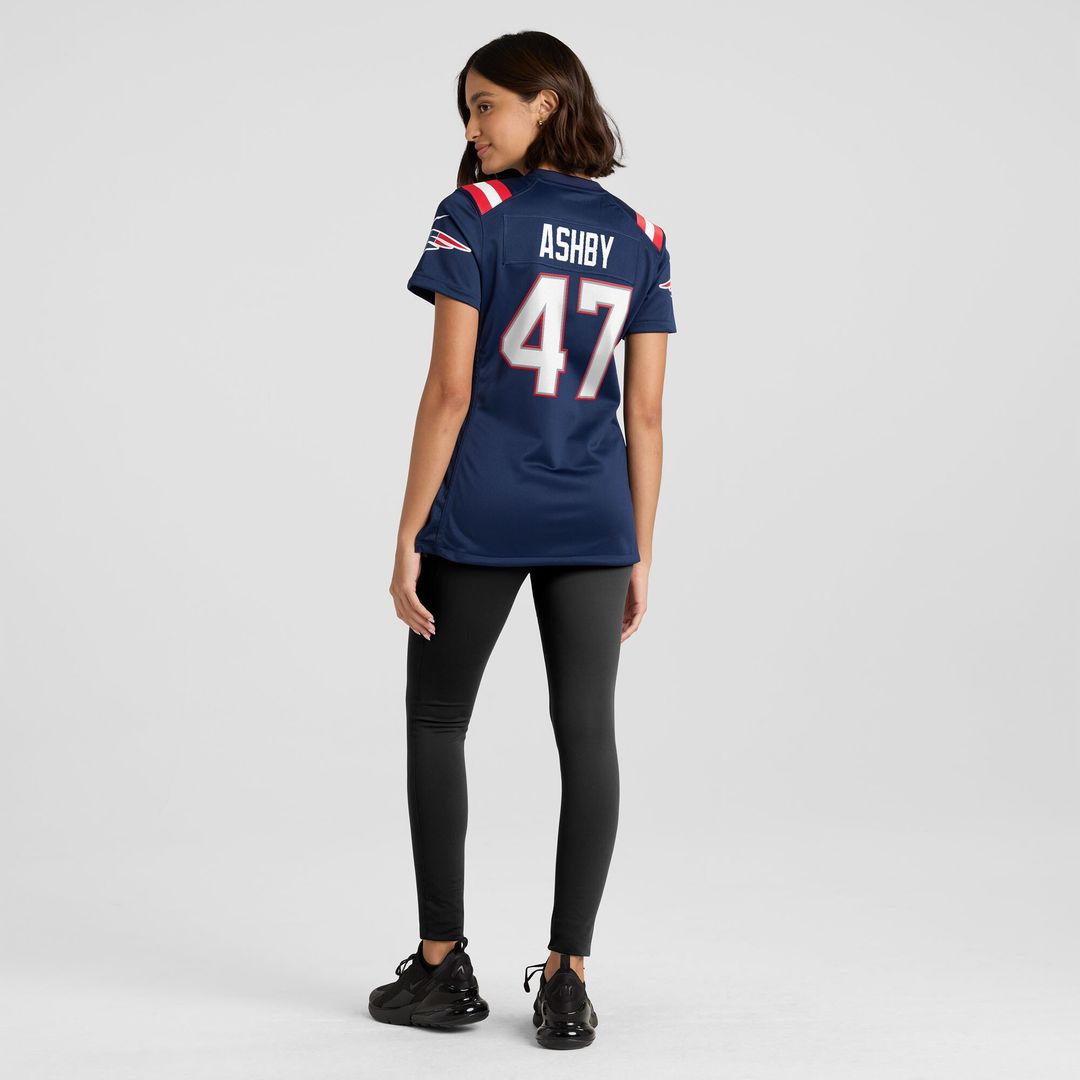 Julian Ashby New England Patriots Nike Women's Team Game Official Jersey -  Navy