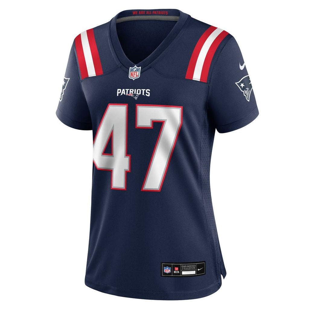 Julian Ashby New England Patriots Nike Women's Team Game Official Jersey -  Navy