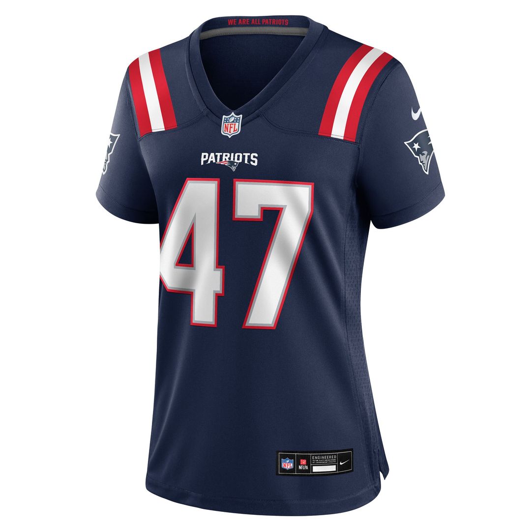 Julian Ashby New England Patriots Nike Women's Team Game Official Jersey -  Navy
