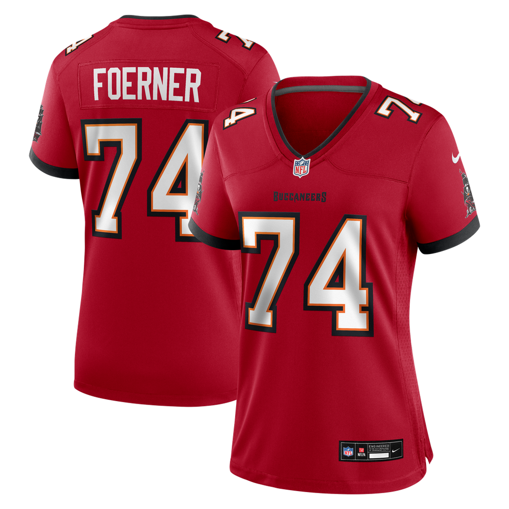 Marshall Foerner Tampa Bay Buccaneers Nike Women's Team Game Official Jersey - Red