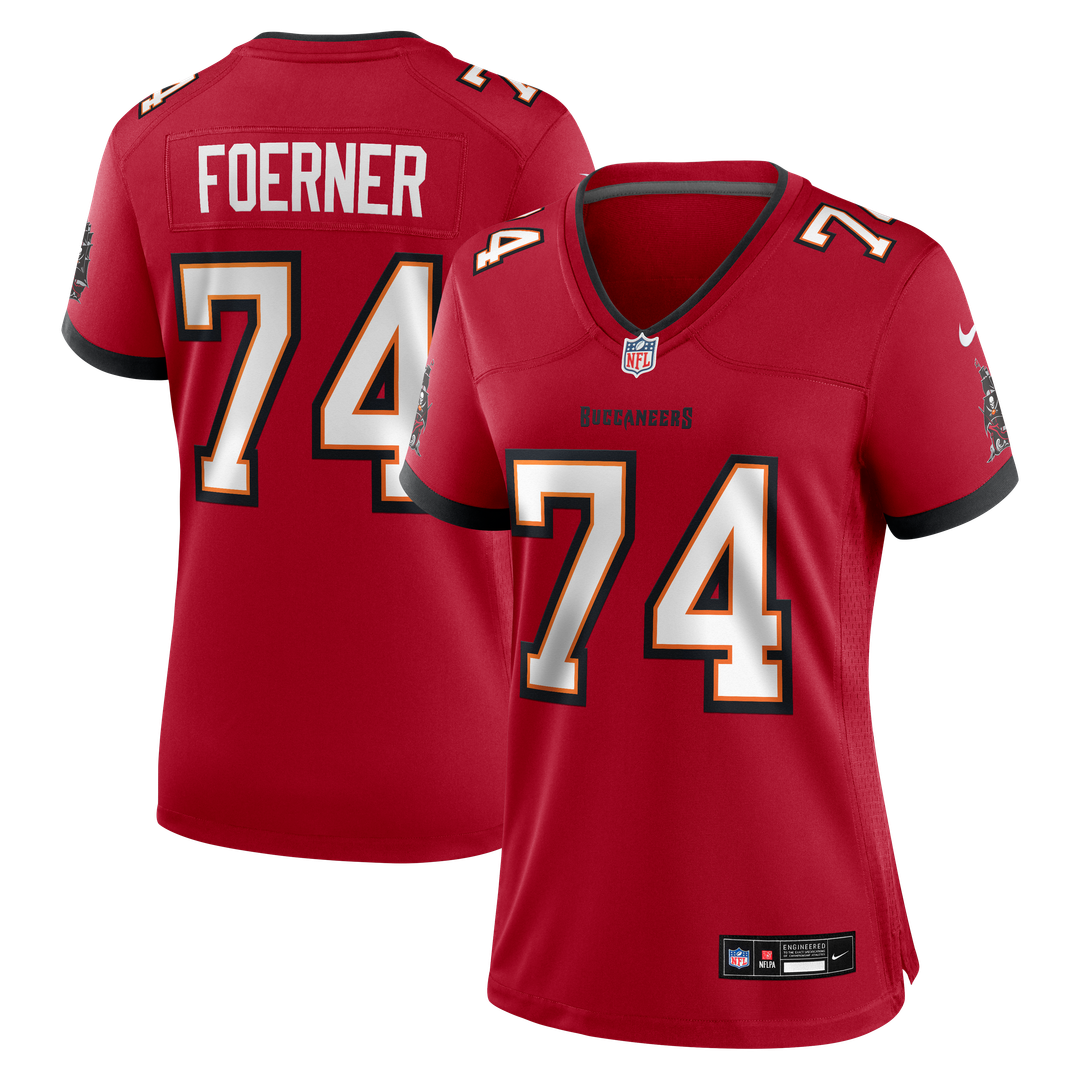 Marshall Foerner Tampa Bay Buccaneers Nike Women's Team Game Official Jersey - Red