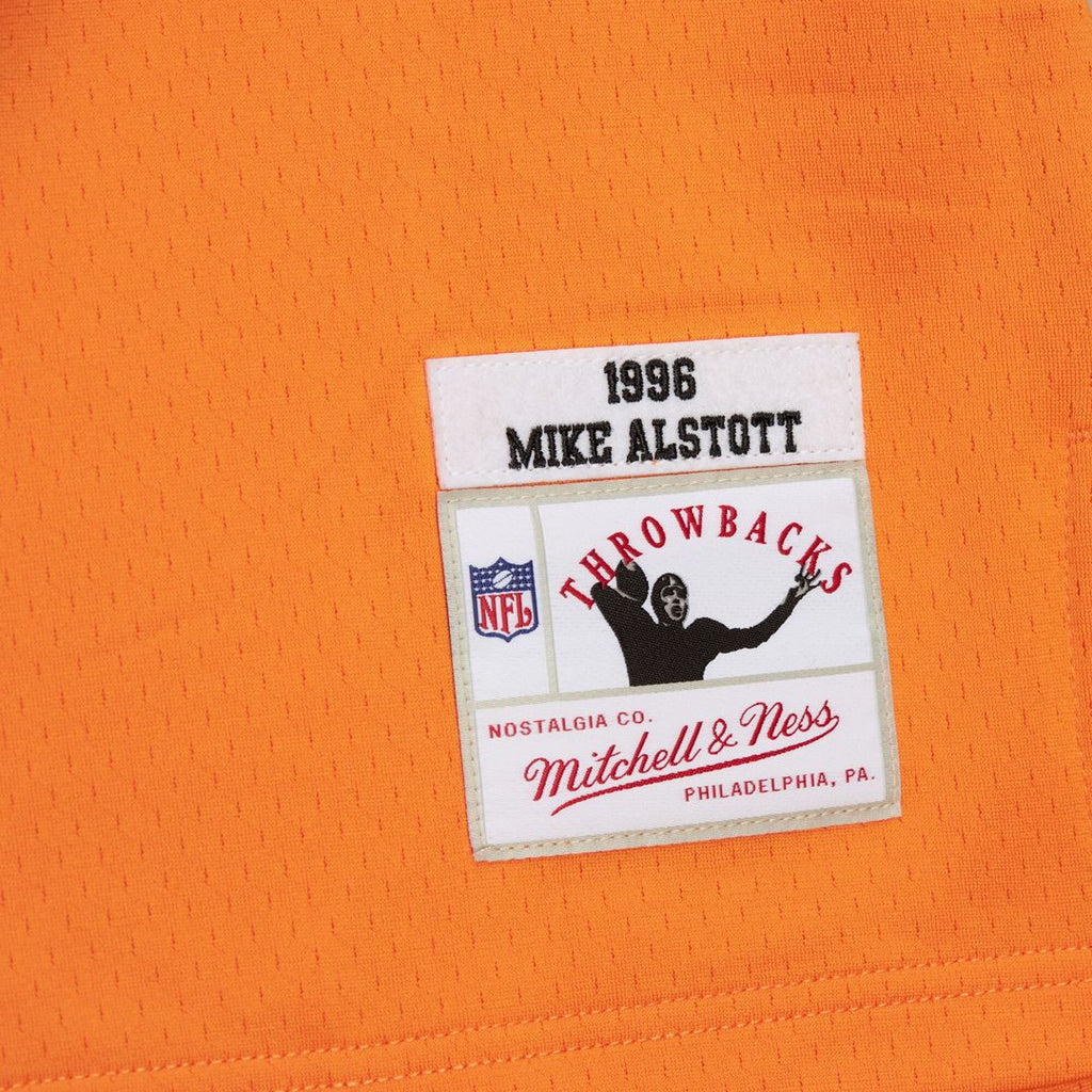 Mike Alstott Tampa Bay Buccaneers Mitchell & Ness Player Name & Number Hoodie Legacy Official Jersey - Orange