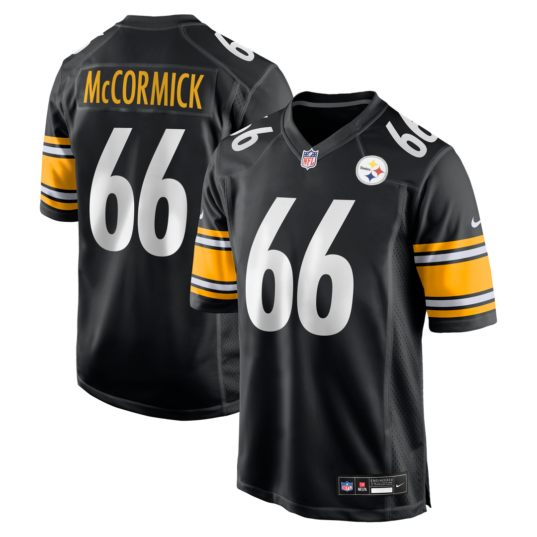 Mason McCormick Pittsburgh Steelers Nike Game Jersey - Black