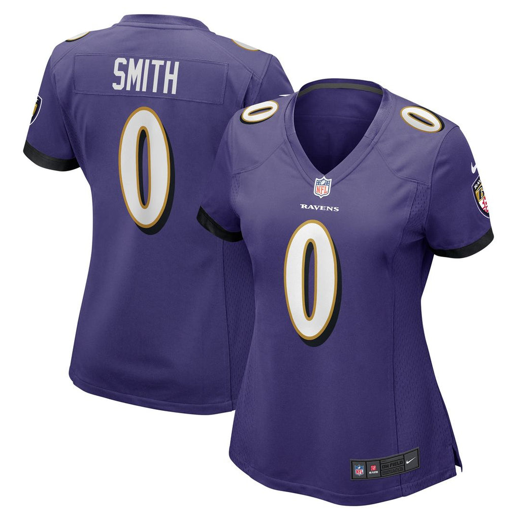 Roquan Smith Baltimore Ravens Nike Women's Team Game Official Jersey - Purple