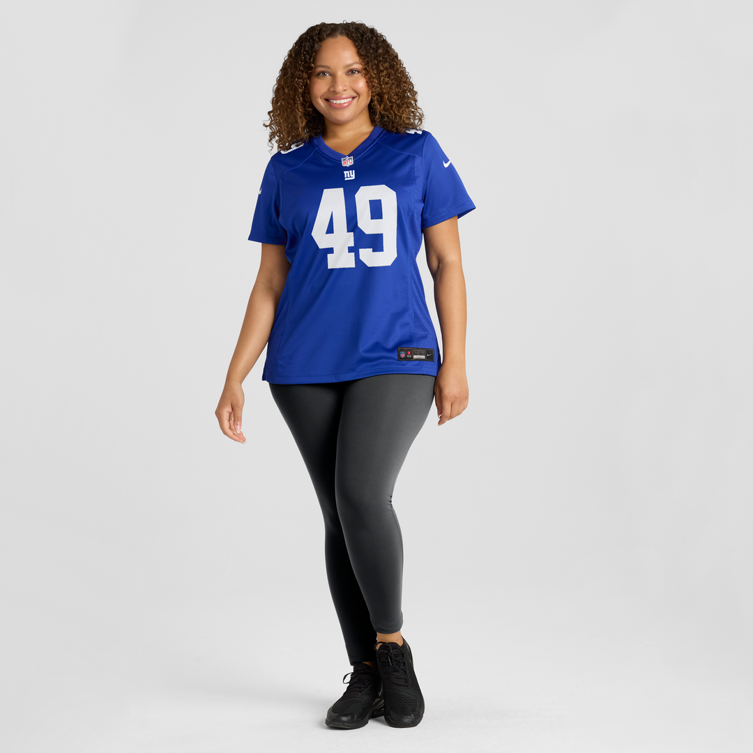 Tremaine Edmunds New York Giants Nike Women's Team Game Jersey - Royal
