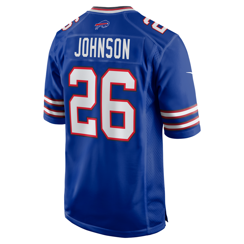 Ty Johnson Buffalo Bills Nike Team Game Jersey - Royal