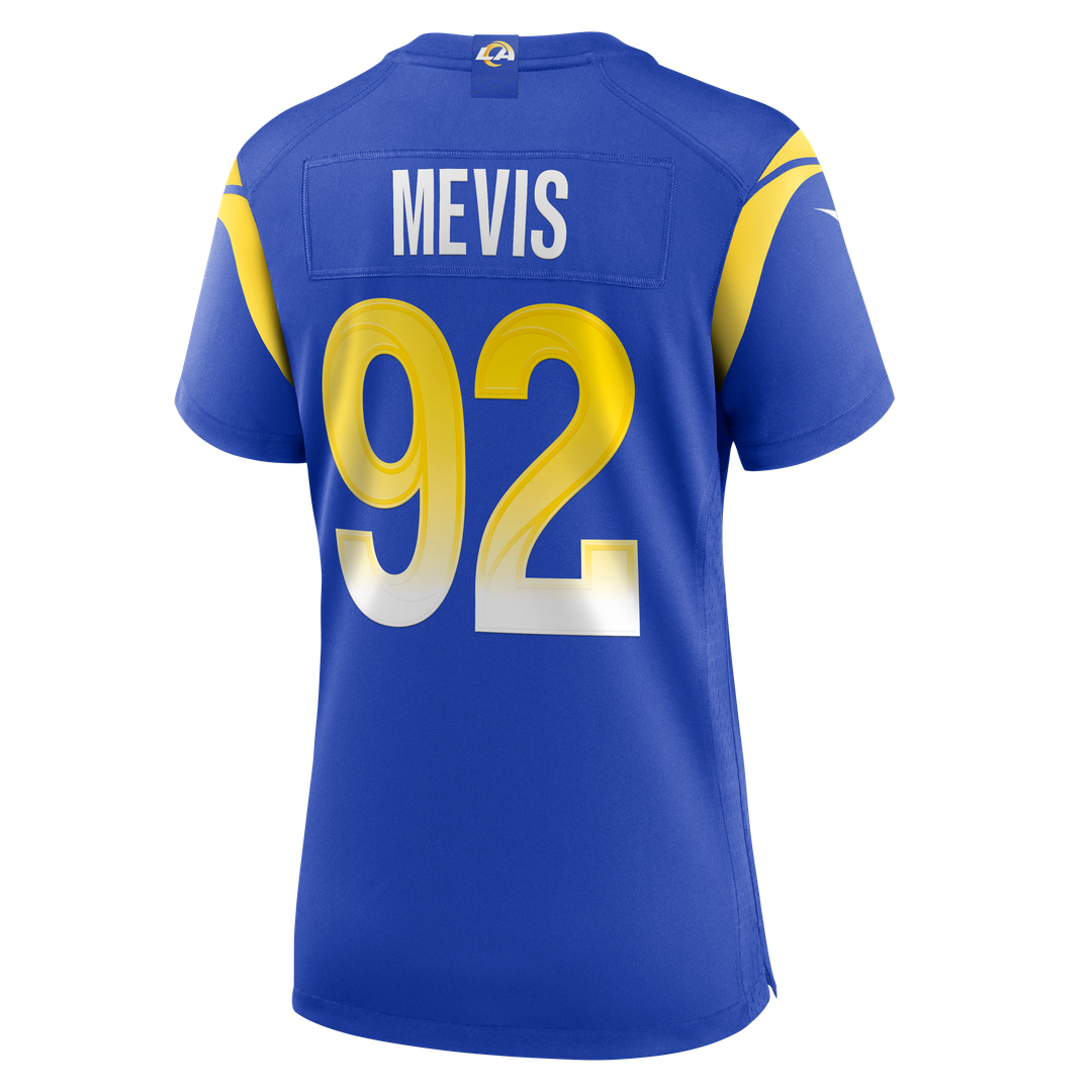 Harrison Mevis Los Angeles Rams Nike Women's Team Game Official Jersey -  Royal