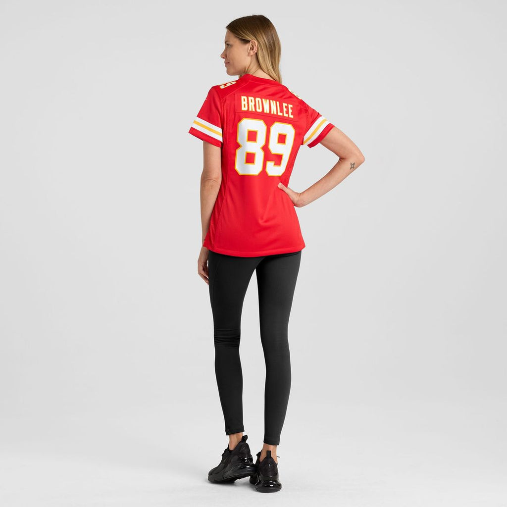 Jason Brownlee Kansas City Chiefs Nike Women's Team Game Jersey - Red