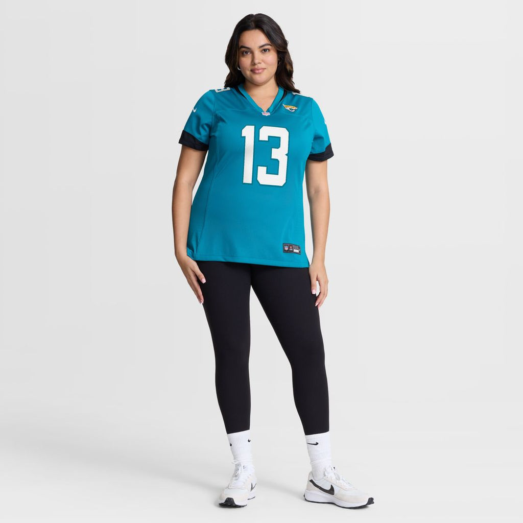 Tim Jones Jacksonville Jaguars Nike Women's Team Game Official Jersey -  Teal