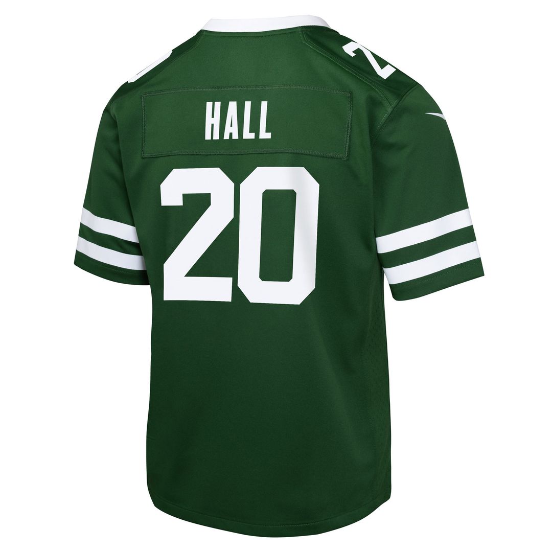 Breece Hall New York Jets Nike Youth Game Official Jersey - Black