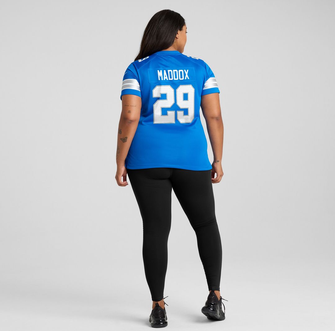 Avonte Maddox Detroit Lions Nike Women's Team Game Official Jersey -  Blue