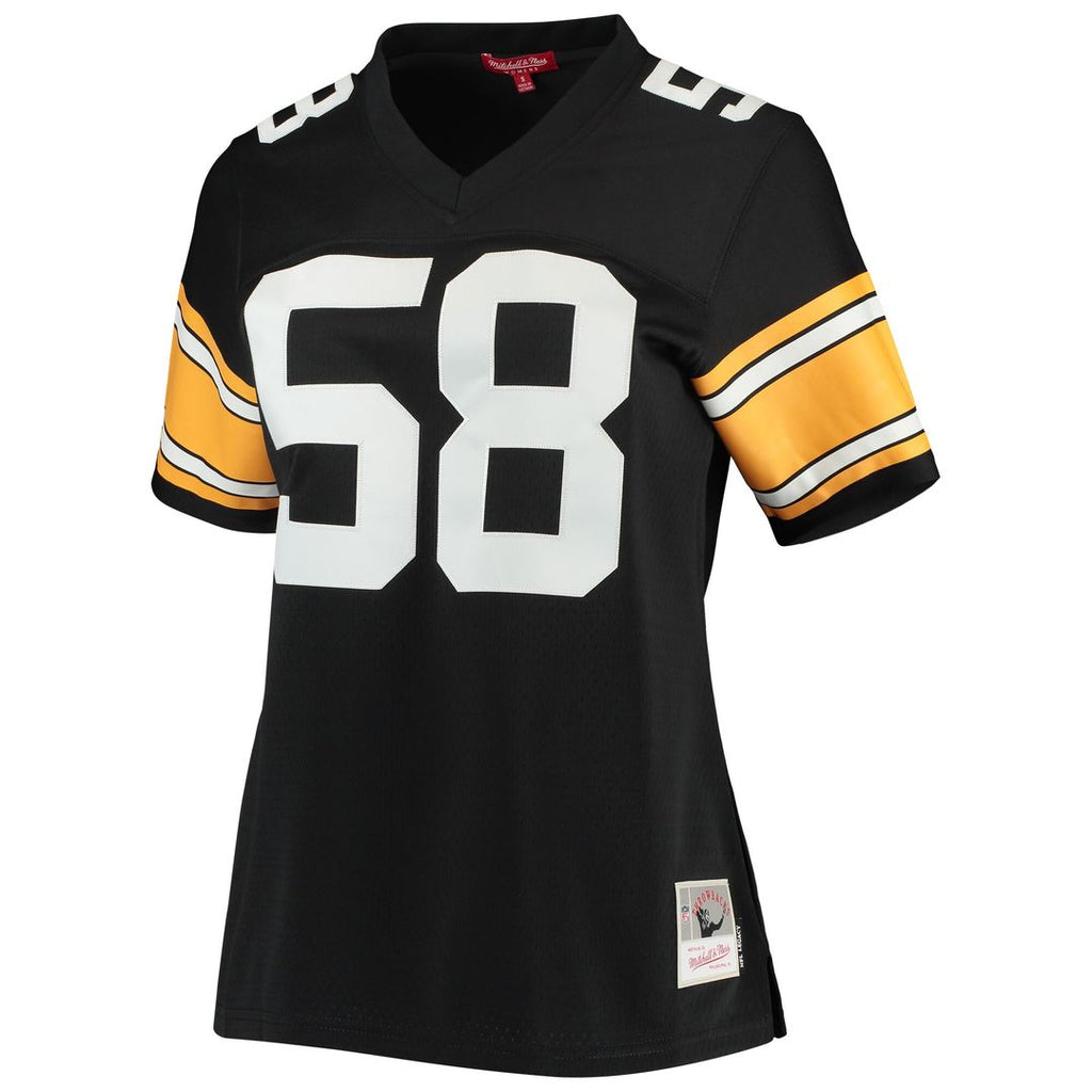 Jack Lambert Pittsburgh Steelers Mitchell & Ness Women's Legacy Player Replica Jersey - Black