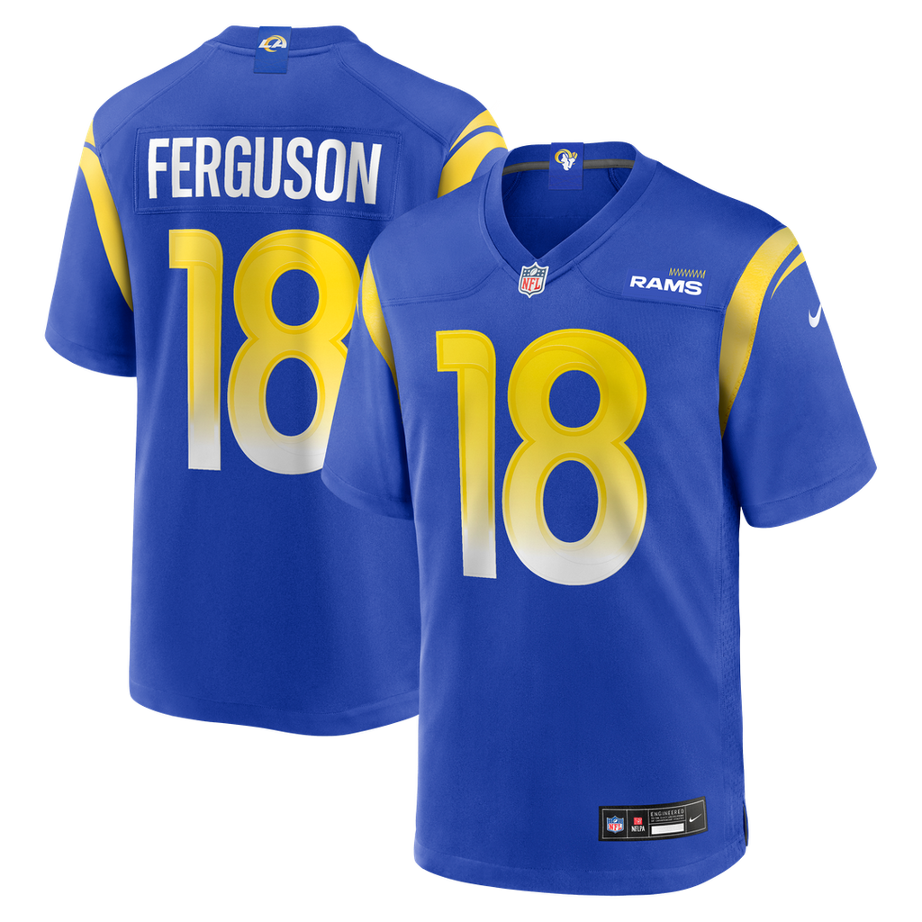 Terrance Ferguson Los Angeles Rams Nike Team Game Official Jersey -  Royal