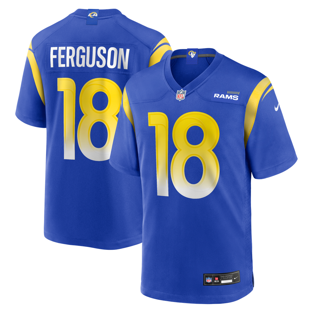 Terrance Ferguson Los Angeles Rams Nike Team Game Official Jersey -  Royal