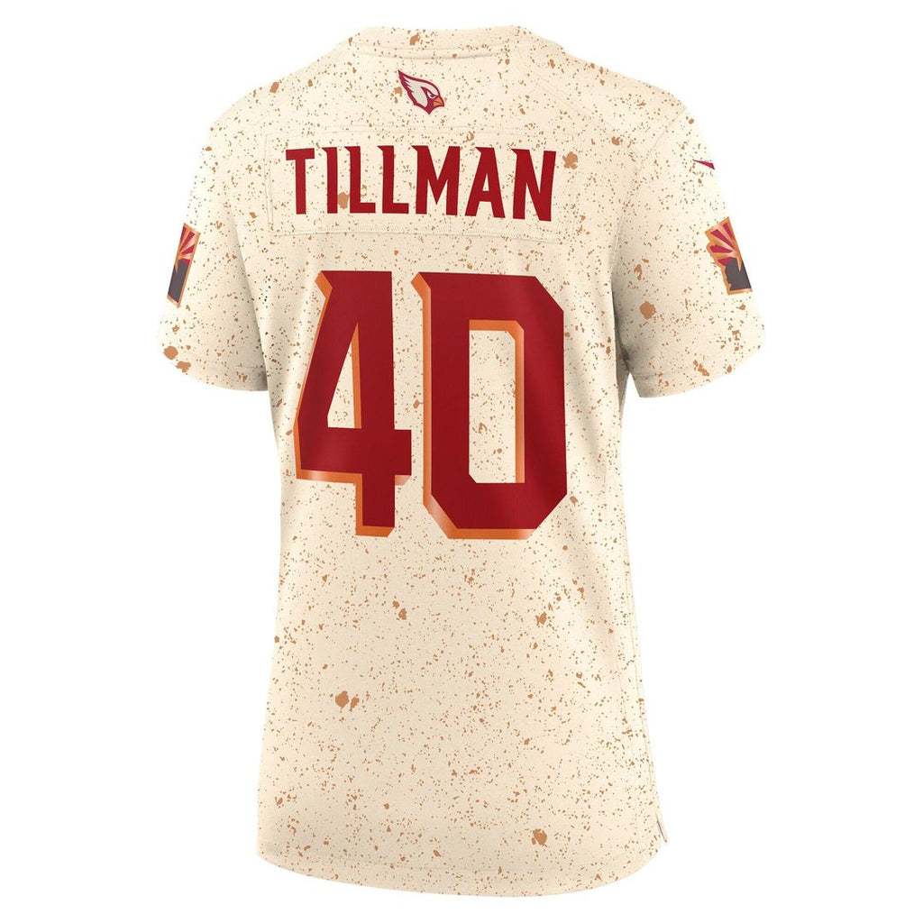 Pat Tillman Arizona Cardinals Nike Women's 2025 Rivalries Collection Retired Player Game Official Jersey - Natural