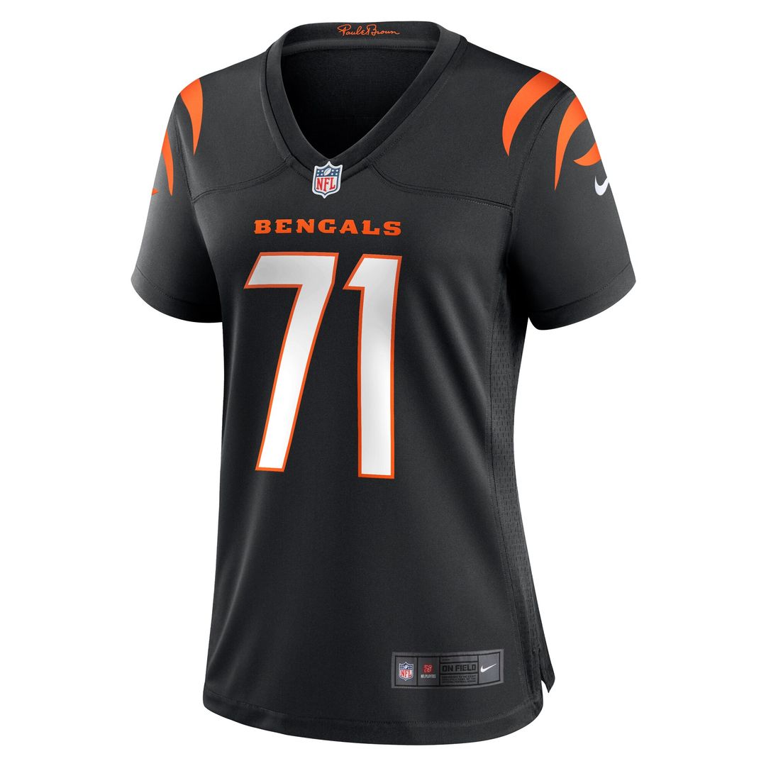 Amarius Mims Cincinnati Bengals Nike Women's Game Jersey - Black