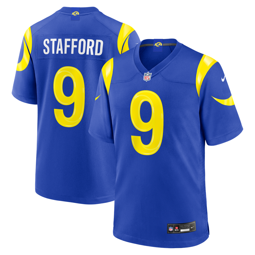 Matthew Stafford Los Angeles Rams Nike Team Game Player Official Jersey - Royal