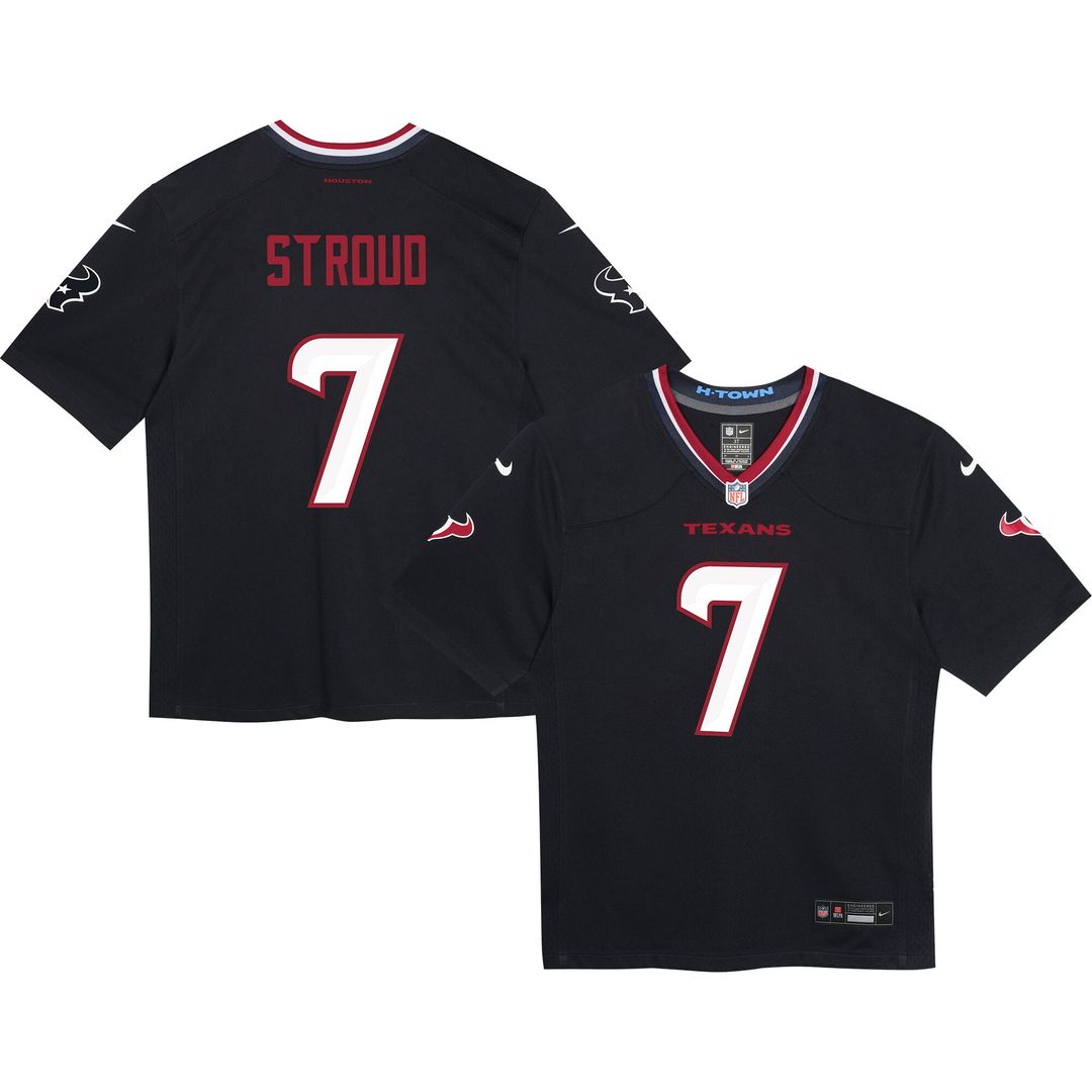 C.J. Stroud Houston Texans Nike Preschool Game Official Jersey - Navy