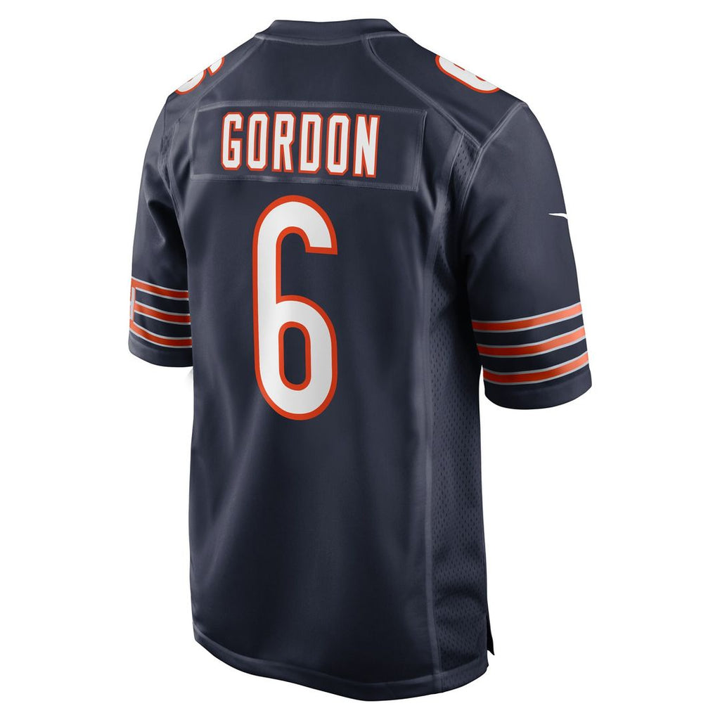 Kyler Gordon Chicago Bears Nike Game Player Official Jersey - Navy
