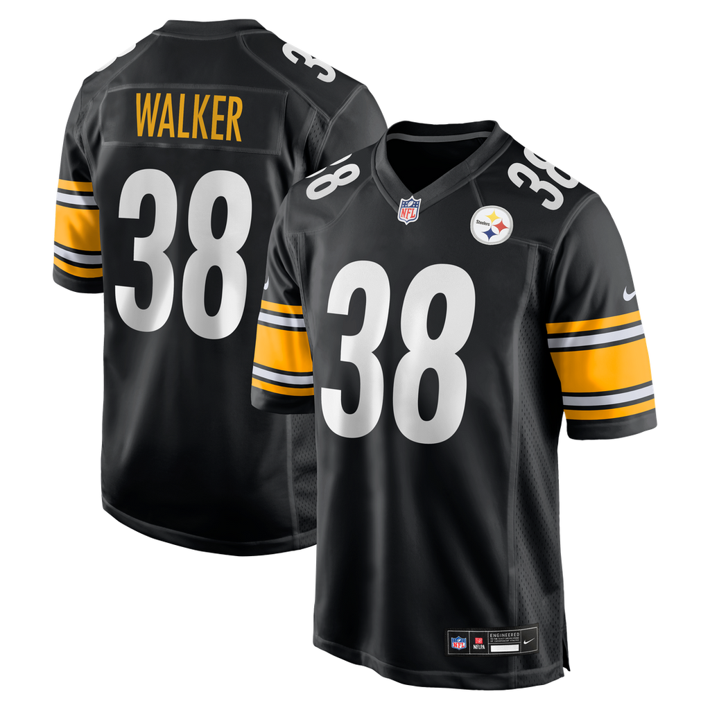Mykal Walker Pittsburgh Steelers Nike Team Game Jersey - Black