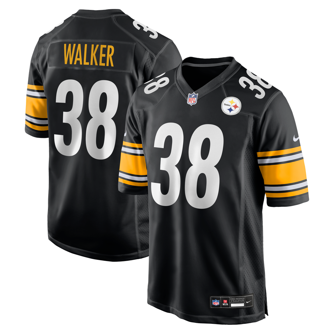 Mykal Walker Pittsburgh Steelers Nike Team Game Jersey - Black