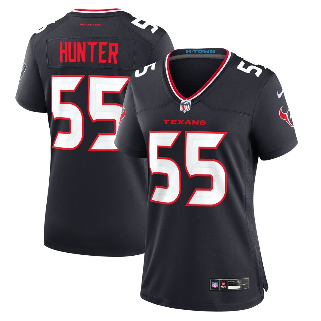 Danielle Hunter Houston Texans Nike Women's Team Game Official Jersey -  Navy