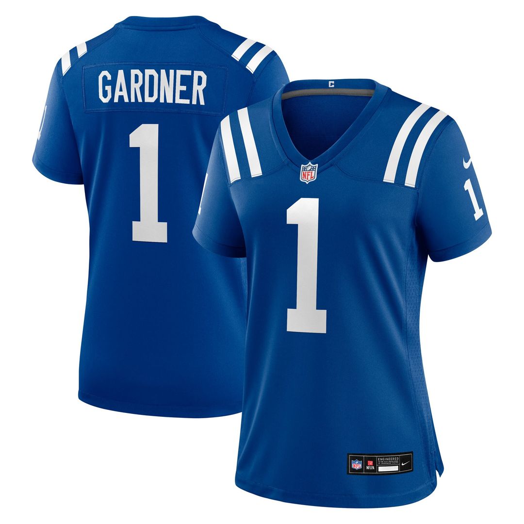 Ahmad Sauce Gardner Indianapolis Colts Nike Women's Team Game Jersey - Royal