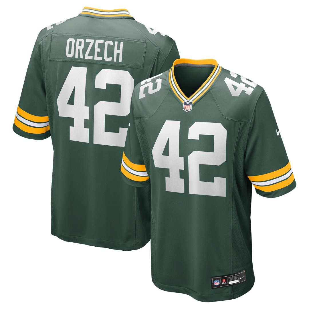 Matt Orzech Green Bay Packers Nike  Game Official Jersey -  Green