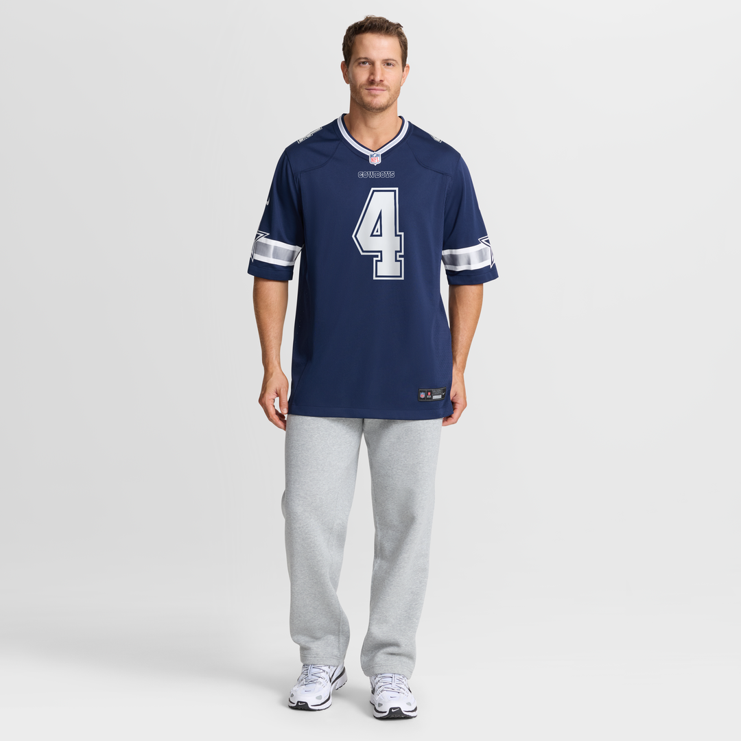 Dak Prescott Dallas Cowboys Nike Game Team Official Jersey - Navy