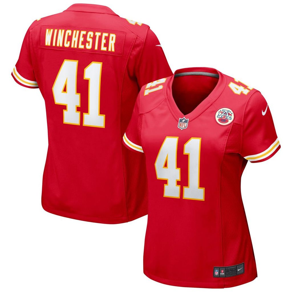 James Winchester Kansas City Chiefs Nike Women's Game Official Jersey - Red