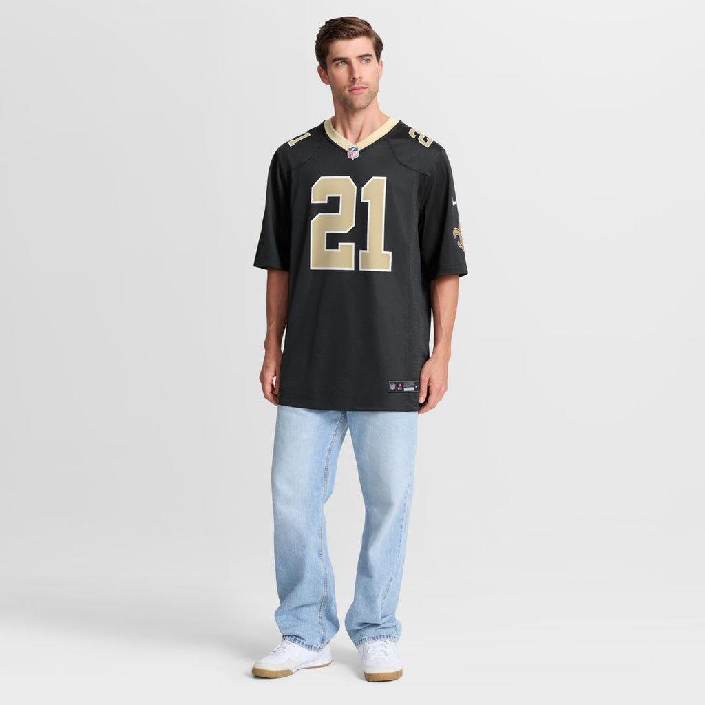 Justin Reid New Orleans Saints Nike Team Game Jersey - Black