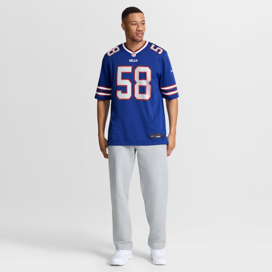 Matt Milano Buffalo Bills Nike Game Player Jersey - Royal