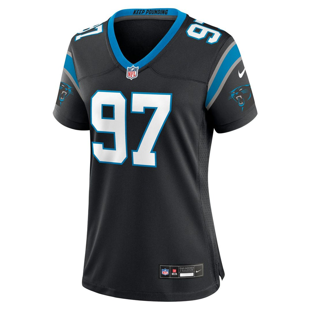 Bobby Brown III Carolina Panthers Nike Women's Team Game Official Jersey -  Black