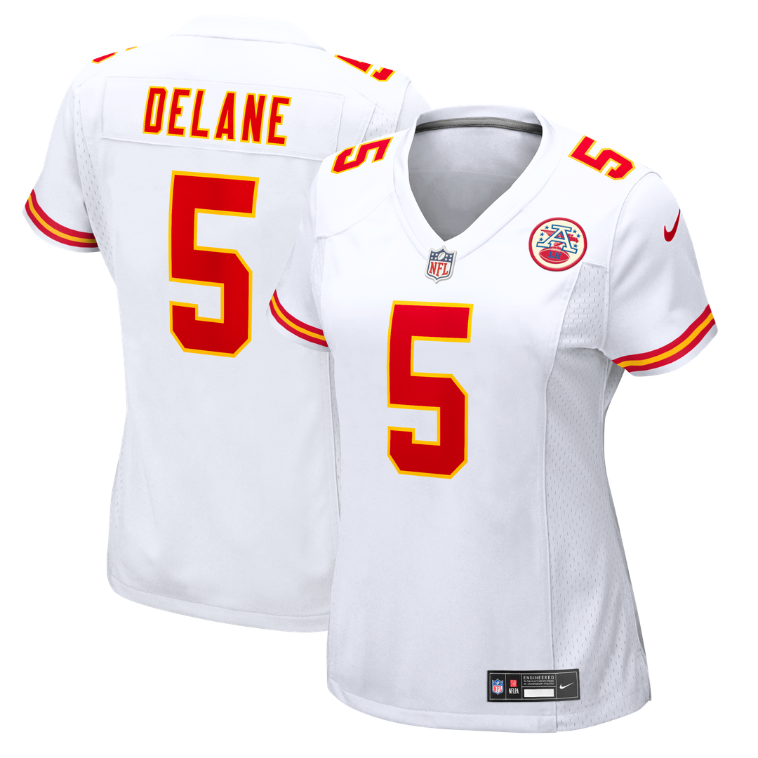 Mansoor Delane Kansas City Chiefs Nike Women's Game Jersey - White