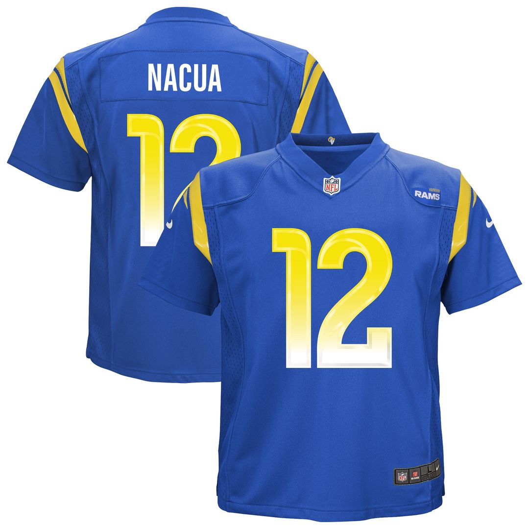 Puka Nacua Los Angeles Rams Nike Toddler Team Game Official Jersey - Royal