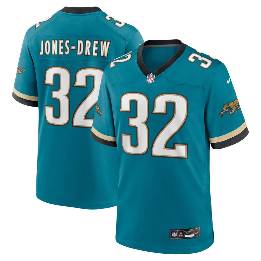 Maurice Jones-Drew Jacksonville Jaguars Nike Retired Player Alternate Game Official Jersey - Teal
