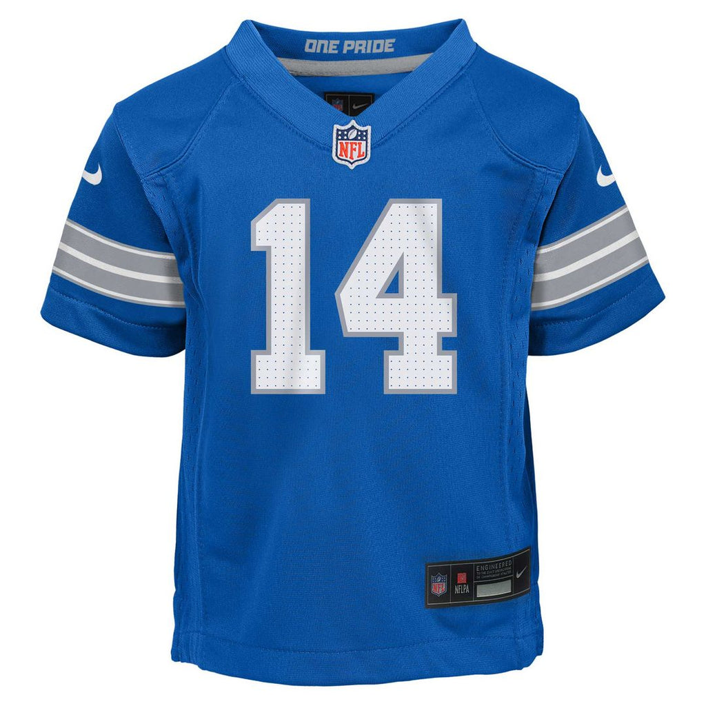 Amon-Ra St. Brown Detroit Lions Nike Infant Team Player Game Jersey - Blue