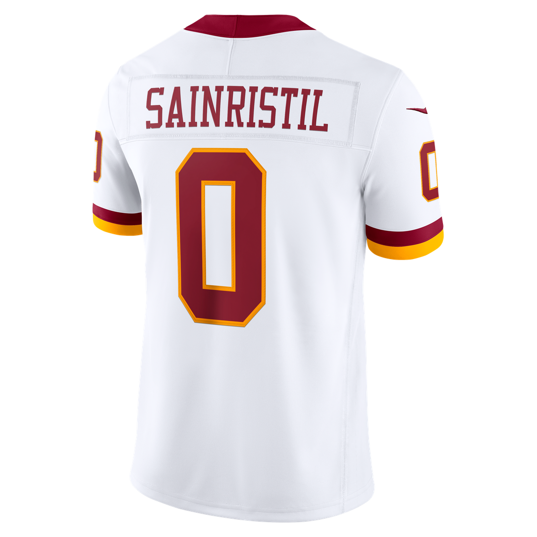 Mike Sainristil Washington Commanders Nike Vapor F.U.S.E. Stitched Limited Official Jersey - White