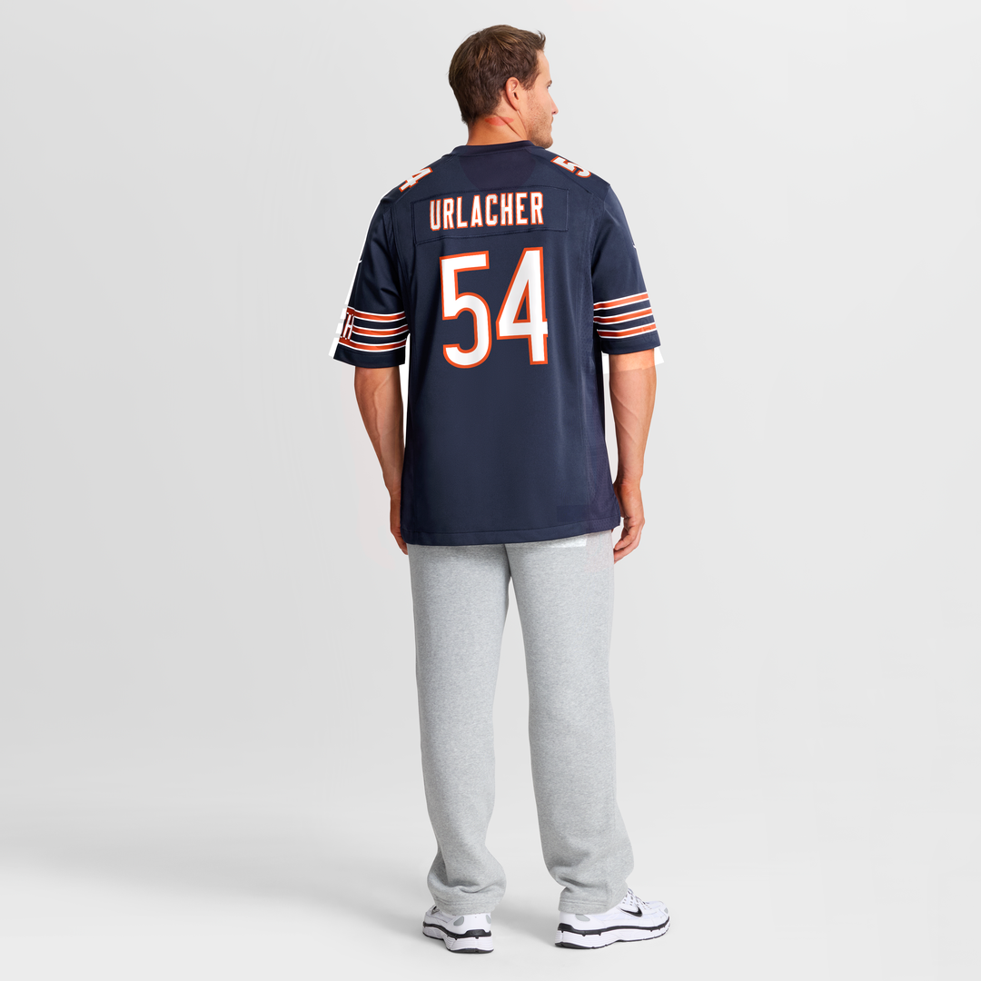 Brian Urlacher Chicago Bears Nike Game Retired Player Official Jersey - Navy
