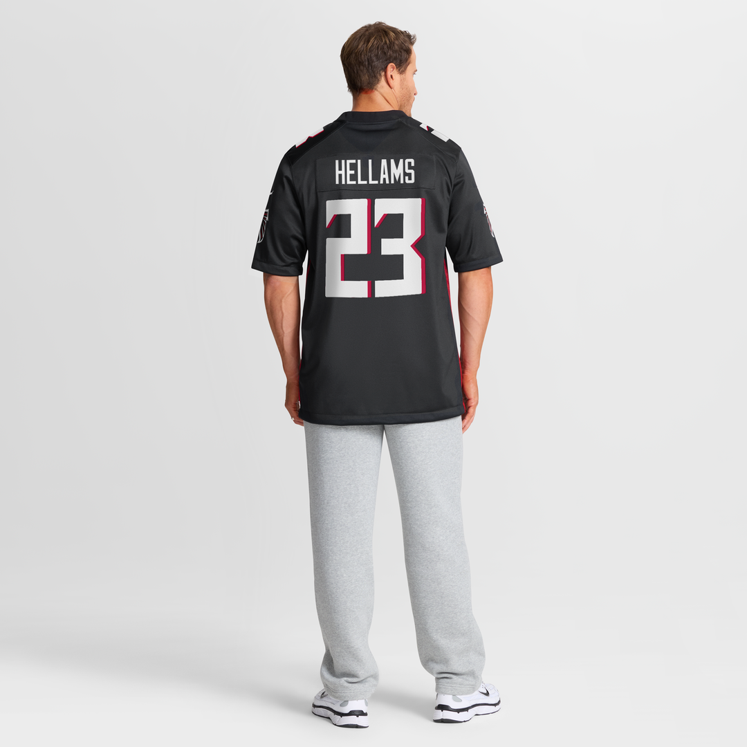 DeMarcco Hellams Atlanta Falcons Nike Team Game Jersey - Black