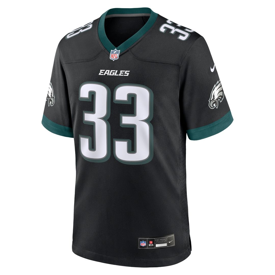 Cooper DeJean Philadelphia Eagles Nike  Alternate Player Game Official Jersey - Black