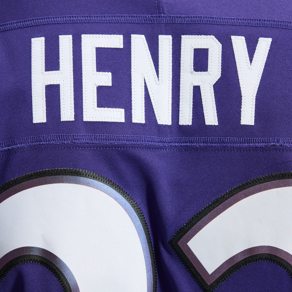 Derrick Henry Baltimore Ravens Nike Vapor F.U.S.E. Stitched Limited Official Jersey - White