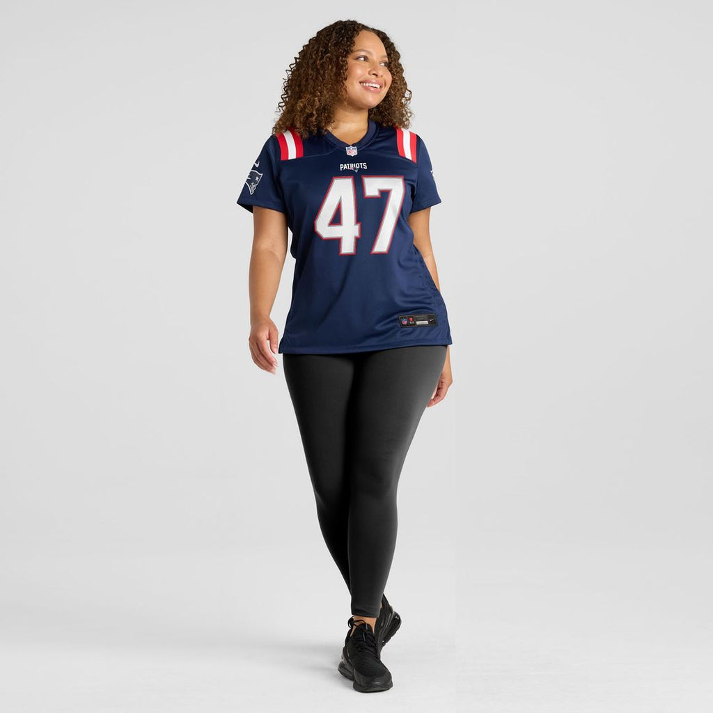 Julian Ashby New England Patriots Nike Women's Team Game Official Jersey -  Navy
