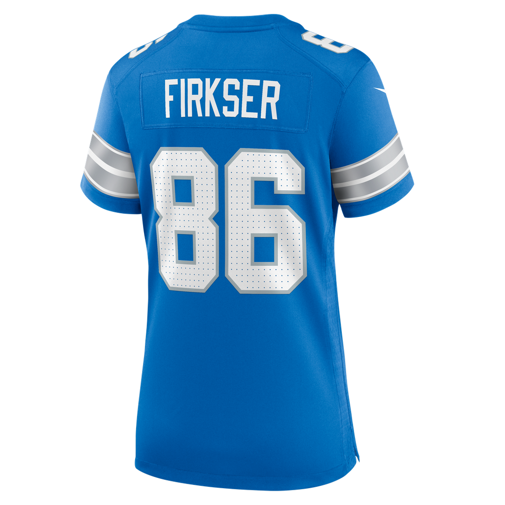 Anthony Firkser Detroit Lions Nike Women's Team Game Official Jersey -  Blue