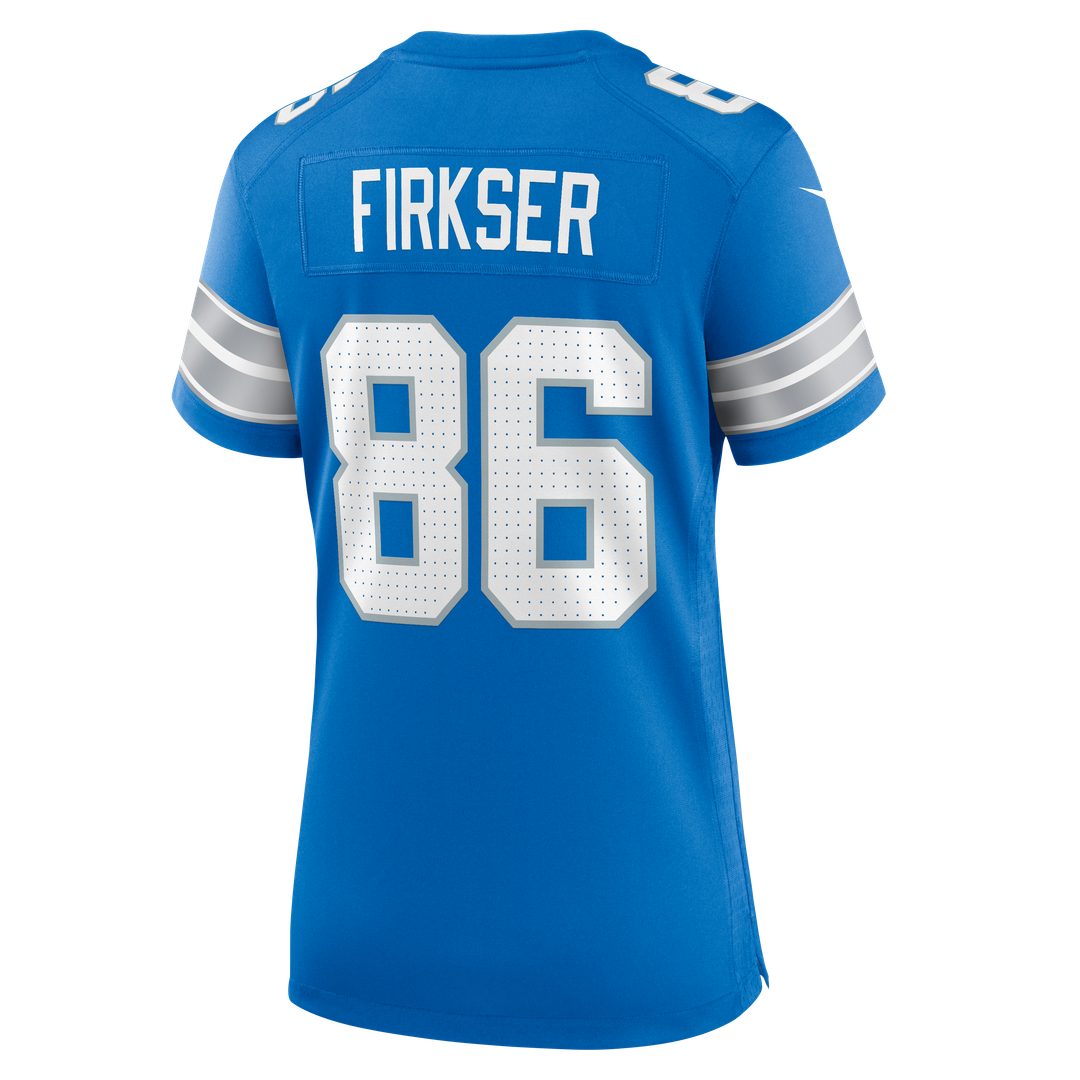 Anthony Firkser Detroit Lions Nike Women's Team Game Official Jersey -  Blue