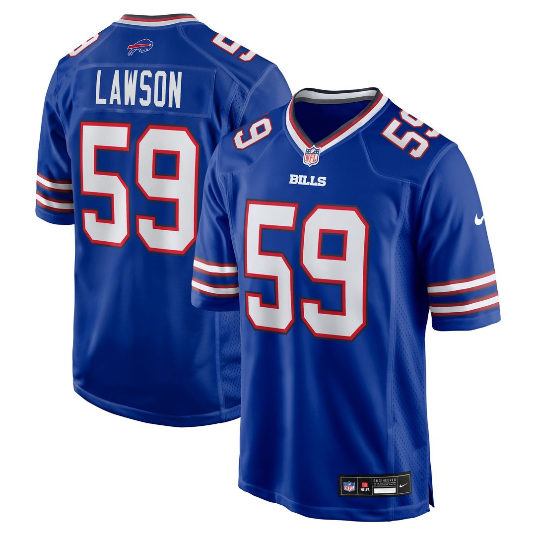 Shaq Lawson Buffalo Bills Nike Team Game Official Jersey -  Royal