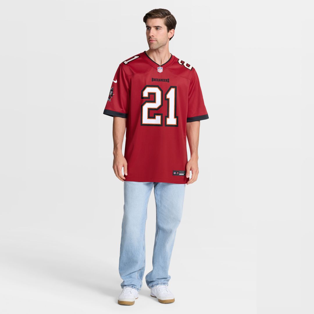 Benjamin Morrison Tampa Bay Buccaneers Nike Team Game Official Jersey -  Red